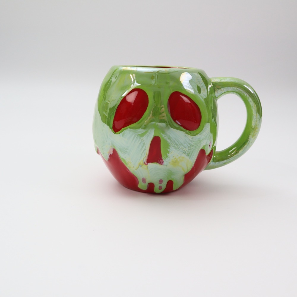 Disney Villains Poison Apple Skull Mug Trick Or Treat Halloween